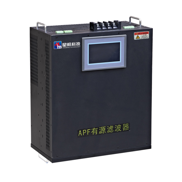 XMPQ通過(guò)外部互感器CT，實(shí)時(shí)檢測(cè)電網(wǎng)電流或者負(fù)載電流，控制器通過(guò)快速傅里葉變換提取出負(fù)載的基波電流、各次諧波電流，通過(guò)DQ旋轉(zhuǎn)坐標(biāo)得到有功、無(wú)功、負(fù)序等數(shù)據(jù)，然后通過(guò)IGBT功率變換器產(chǎn)生與補(bǔ)償目標(biāo)（諧波、無(wú)功、不平衡）大小相等相位相反的補(bǔ)償電流注入電網(wǎng)，實(shí)現(xiàn)對(duì)電網(wǎng)側(cè)的電能質(zhì)量改善功能。…
